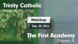 Matchup: Trinity Catholic vs. The First Academy 2016