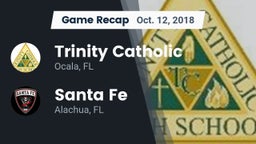 Recap: Trinity Catholic  vs. Santa Fe  2018