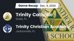 Recap: Trinity Catholic  vs. Trinity Christian Academy 2020