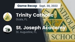 Recap: Trinity Catholic  vs. St. Joseph Academy  2022