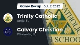 Recap: Trinity Catholic  vs. Calvary Christian  2022