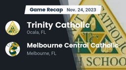 Recap: Trinity Catholic  vs. Melbourne Central Catholic  2023