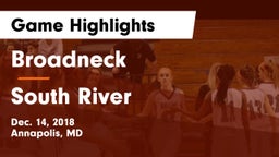 Broadneck  vs South River  Game Highlights - Dec. 14, 2018