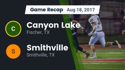 Recap: Canyon Lake  vs. Smithville  2017