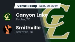Recap: Canyon Lake  vs. Smithville  2019