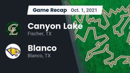 Recap: Canyon Lake  vs. Blanco  2021