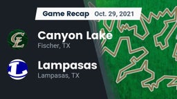 Recap: Canyon Lake  vs. Lampasas  2021