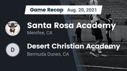 Recap: Santa Rosa Academy vs. Desert Christian Academy 2021