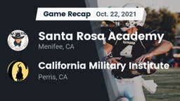 Recap: Santa Rosa Academy vs. California Military Institute  2021