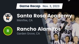 Recap: Santa Rosa Academy vs. Rancho Alamitos  2023