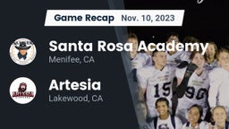 Recap: Santa Rosa Academy vs. Artesia  2023