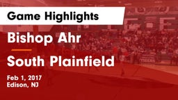Bishop Ahr  vs South Plainfield  Game Highlights - Feb 1, 2017