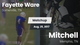 Matchup: Fayette Ware High vs. Mitchell  2017