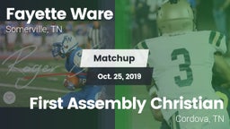 Matchup: Fayette Ware High vs. First Assembly Christian  2019