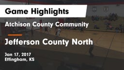 Atchison County Community  vs Jefferson County North  Game Highlights - Jan 17, 2017