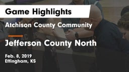 Atchison County Community  vs Jefferson County North  Game Highlights - Feb. 8, 2019