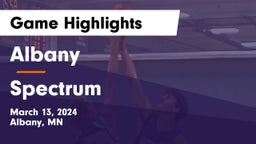 Albany  vs Spectrum  Game Highlights - March 13, 2024