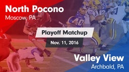Matchup: North Pocono High vs. Valley View  2016