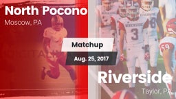 Matchup: North Pocono High vs. Riverside  2017