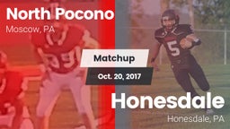Matchup: North Pocono High vs. Honesdale  2017