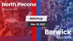 Matchup: North Pocono High vs. Berwick  2017