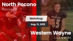 Matchup: North Pocono High vs. Western Wayne  2018