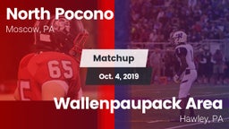 Matchup: North Pocono High vs. Wallenpaupack Area  2019