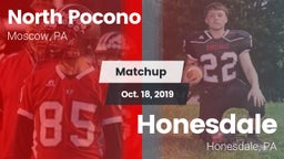 Matchup: North Pocono High vs. Honesdale  2019