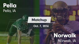 Matchup: Pella  vs. Norwalk  2016