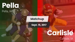 Matchup: Pella  vs. Carlisle  2017