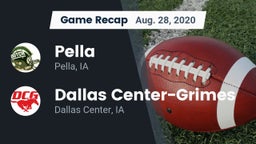 Recap: Pella  vs. Dallas Center-Grimes  2020