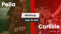 Matchup: Pella  vs. Carlisle  2020