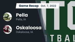 Recap: Pella  vs. Oskaloosa  2022