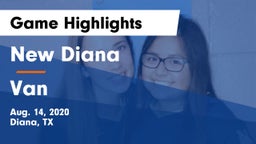 New Diana  vs Van  Game Highlights - Aug. 14, 2020