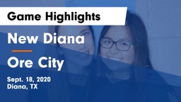 New Diana  vs Ore City Game Highlights - Sept. 18, 2020
