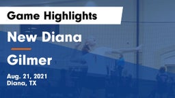 New Diana  vs Gilmer  Game Highlights - Aug. 21, 2021