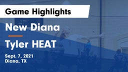 New Diana  vs Tyler HEAT Game Highlights - Sept. 7, 2021