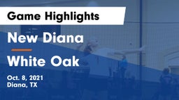 New Diana  vs White Oak  Game Highlights - Oct. 8, 2021