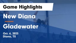 New Diana  vs Gladewater  Game Highlights - Oct. 6, 2023