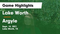 Lake Worth  vs Argyle  Game Highlights - Sept. 14, 2021