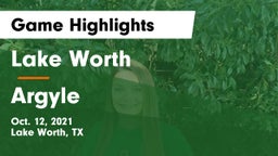 Lake Worth  vs Argyle  Game Highlights - Oct. 12, 2021