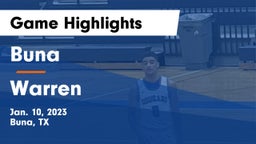 Buna  vs Warren Game Highlights - Jan. 10, 2023