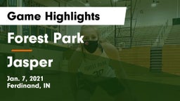 Forest Park  vs Jasper  Game Highlights - Jan. 7, 2021