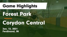 Forest Park  vs Corydon Central  Game Highlights - Jan. 12, 2021