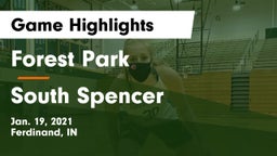 Forest Park  vs South Spencer  Game Highlights - Jan. 19, 2021