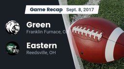 Recap: Green  vs. Eastern  2017