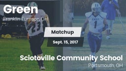 Matchup: Green  vs. Sciotoville Community School 2017