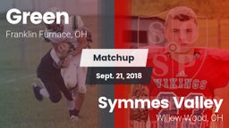 Matchup: Green  vs. Symmes Valley  2018