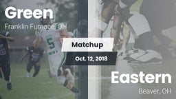 Matchup: Green  vs. Eastern  2018