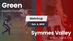 Matchup: Green  vs. Symmes Valley  2019